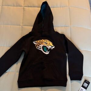 Kids Black Hoodie NFL Jaguars